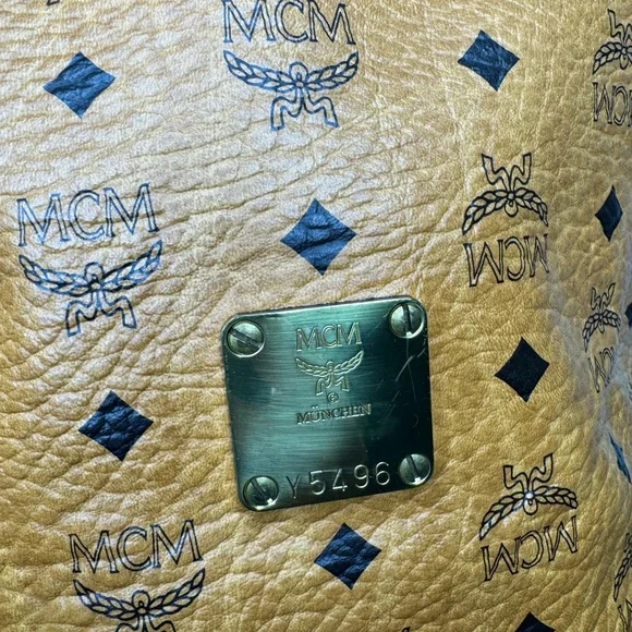 MCM Viestos Bucket Shoulder Bag - Picture 6 of 9